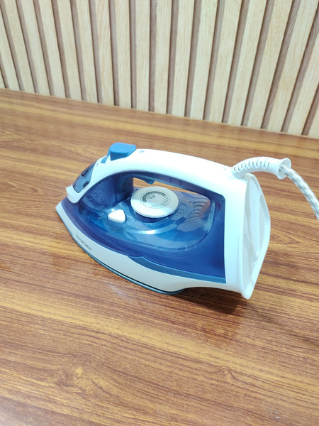 German Lot Imported Silver Crest Steam Iron Grey