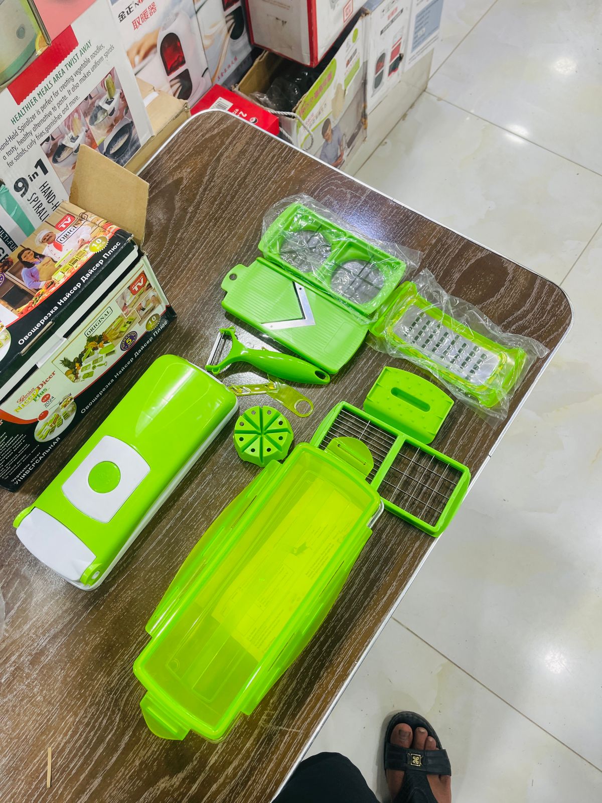 NEW HIGH QUALITY QUICK CHOPPER NICER DICER 10 pieces