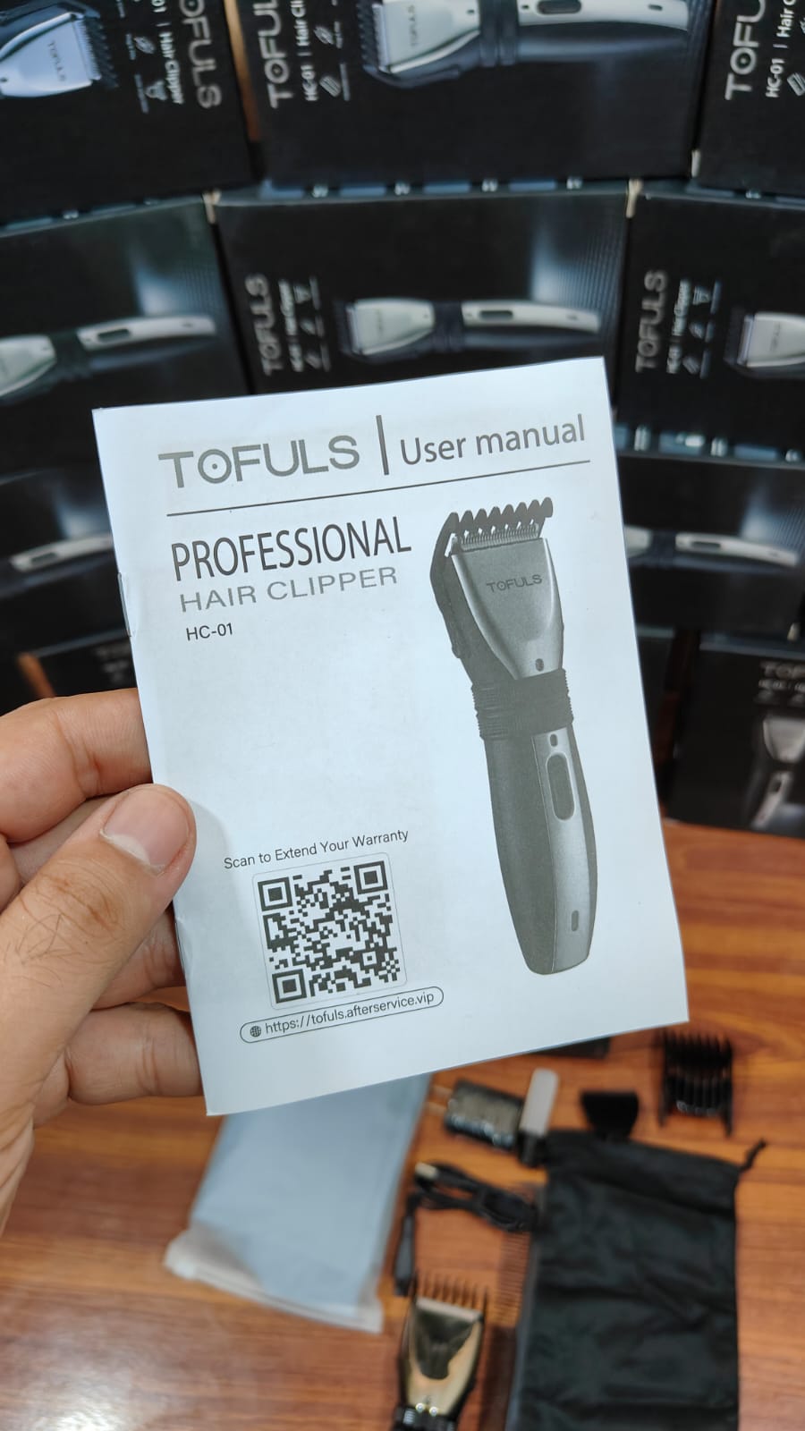 Amazon lot Tofuls professional hair Trimmer &Shaver