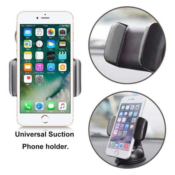 Universal 360 Rotating Car Phone Holder for Mobile Phone