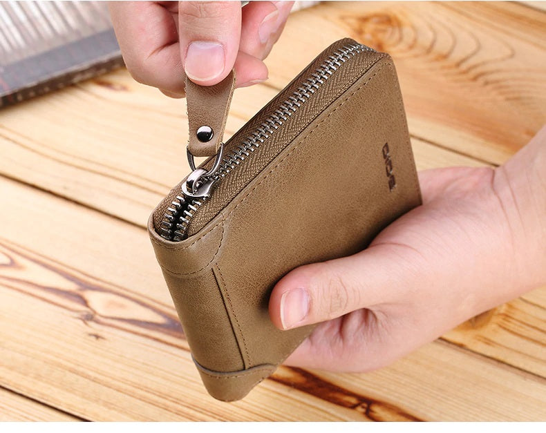 DIDE New Fashion PU Leather Men's Wallet