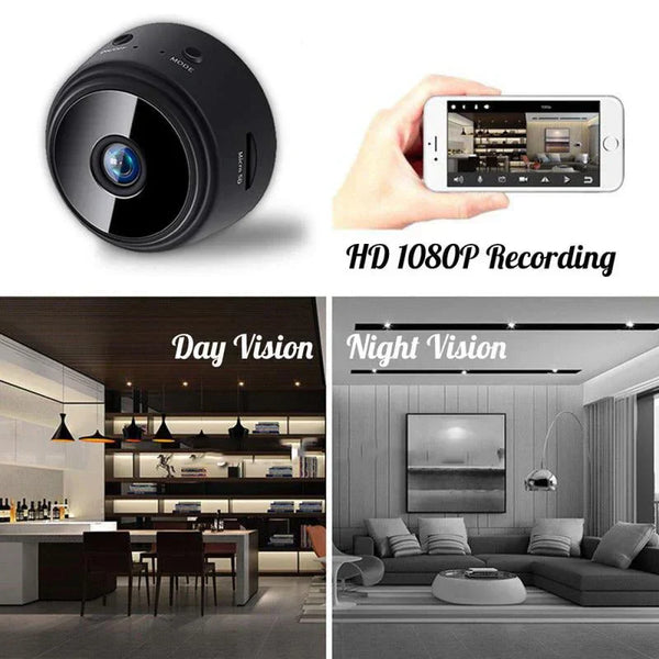 Hanif Trades A9 1080P HD Mini Camera WIFI Magnet Smart Wireless Camcorder Home Security P2P Night Vision Motion Detection Cam