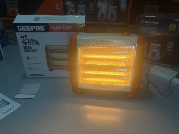 Geepas Halogen Heater 400/800 Power