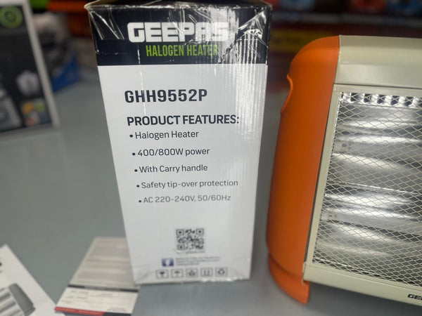 Geepas Halogen Heater 400/800 Power