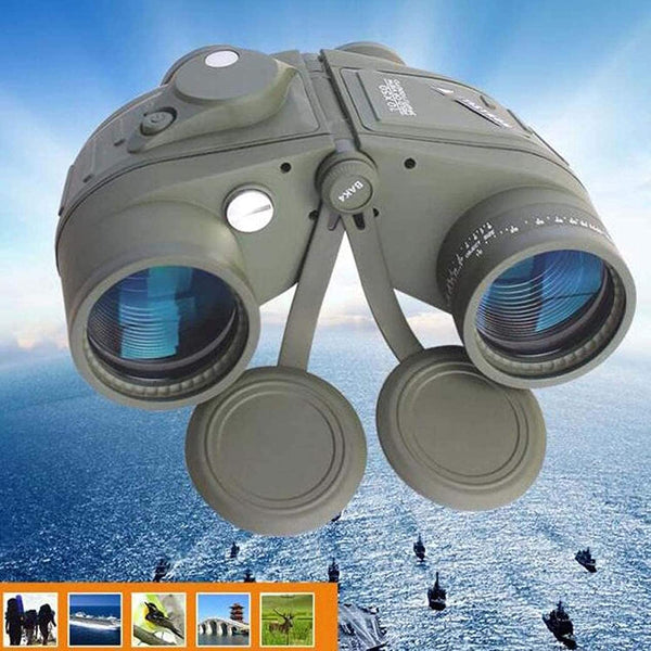 Binoculars 10X50 Prism Binoculars, High-Performance Coordinate Ranging Compass Waterproof