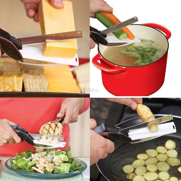 Clever Cutter 2in1 Quickly Chops Your Fruits & Vegetables