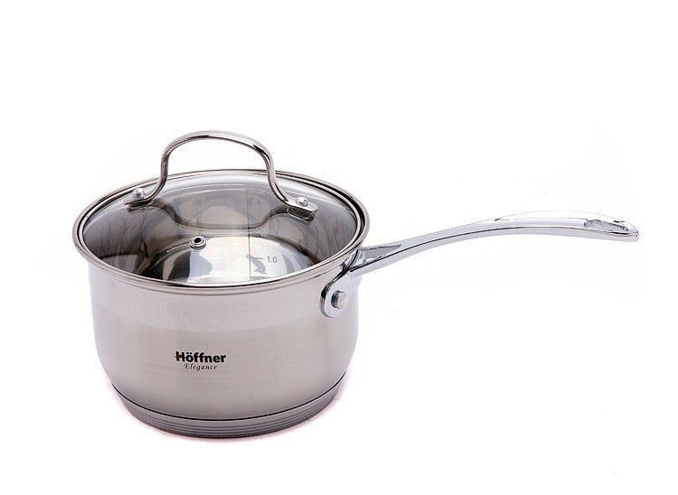 Hoffner Elegance Cookware Set 12 pieces Made for Germany Stainless Steel