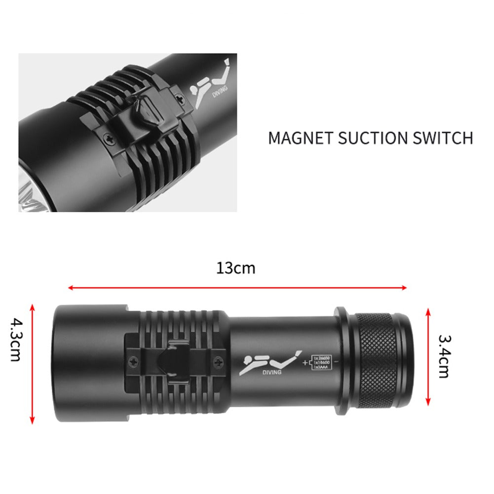 Professional Diving Flashlight