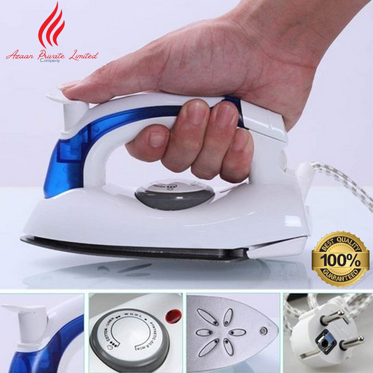 Portable Mini Travel Steam Iron - 800W  Irons for HOME & TRAVEL