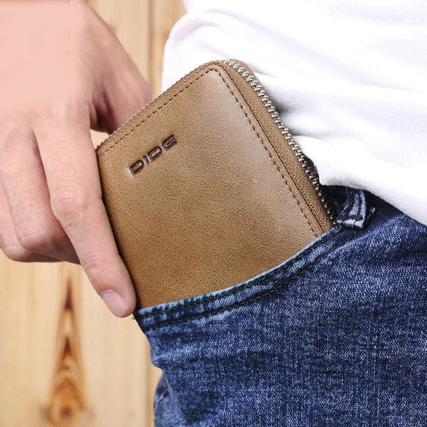 DIDE New Fashion PU Leather Men's Wallet