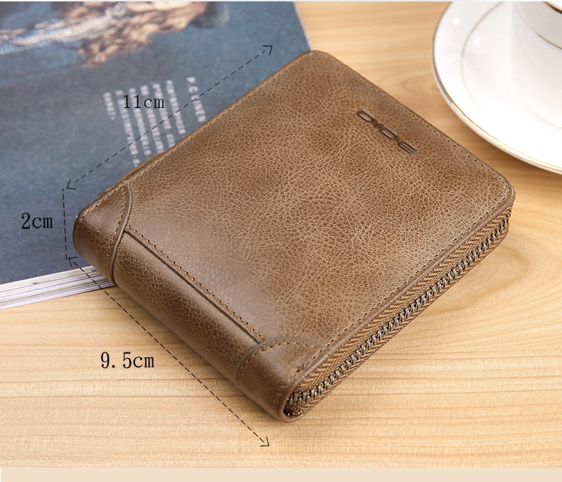 DIDE New Fashion PU Leather Men's Wallet