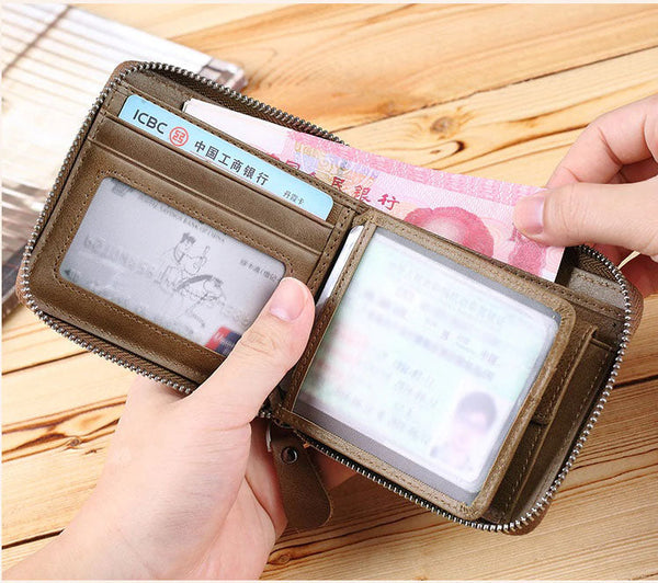 DIDE New Fashion PU Leather Men's Wallet