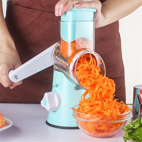 3 In 1 Vegetable Slicer And Cutter, Multifunctional Roller Vegetable Cutter,