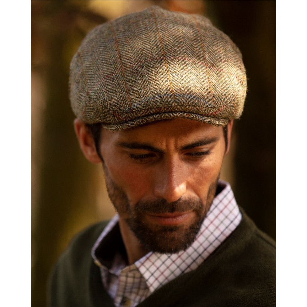 Men's Winter Warm Beret Hat with Adjustable Earmuffs