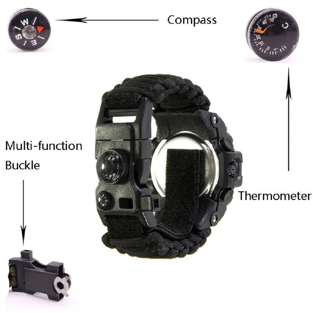 Tactical G3 Outdoor Paracord Watch