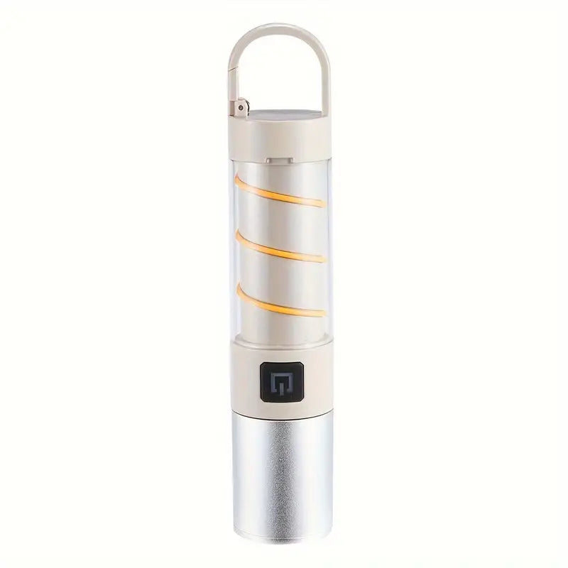 Rechargeable LED Flashlight and Camping Lantern in one