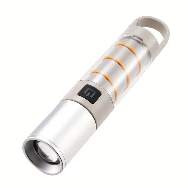 Rechargeable LED Flashlight and Camping Lantern in one