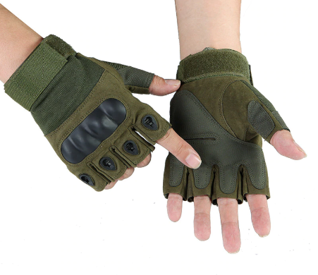 High Quality Tactical Half Gloves (Imported)