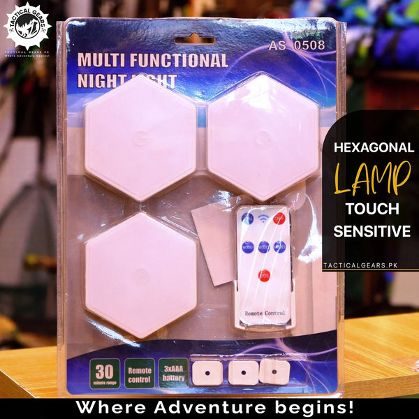 Touch Hexagonal Lamp