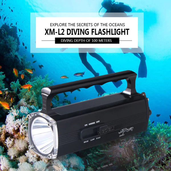 Waterproof Diving Flashlight