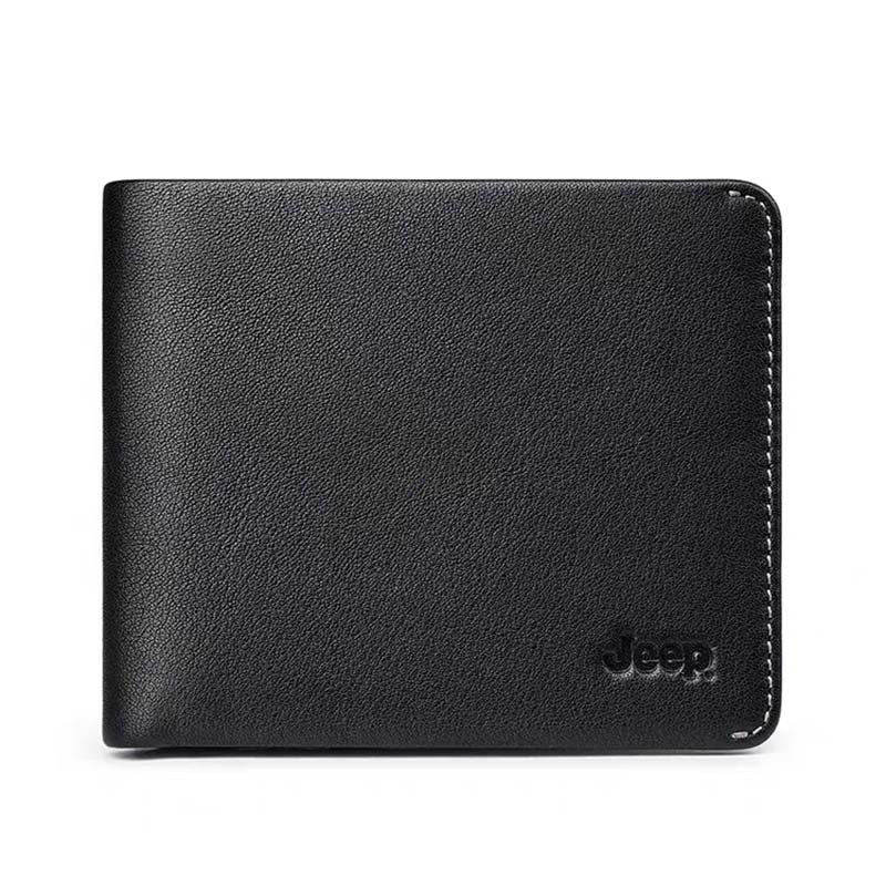 Premium Quality Genuine Leather Branded Short Wallet, Card Holder