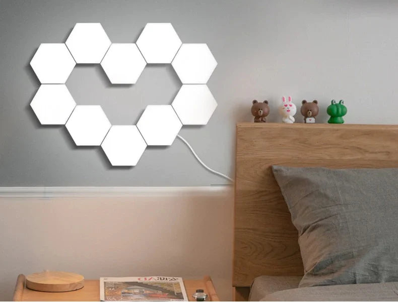 Touch Hexagonal Lamp