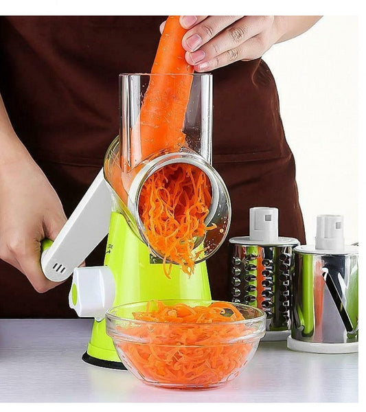 3 In 1 Vegetable Slicer And Cutter, Multifunctional Roller Vegetable Cutter,