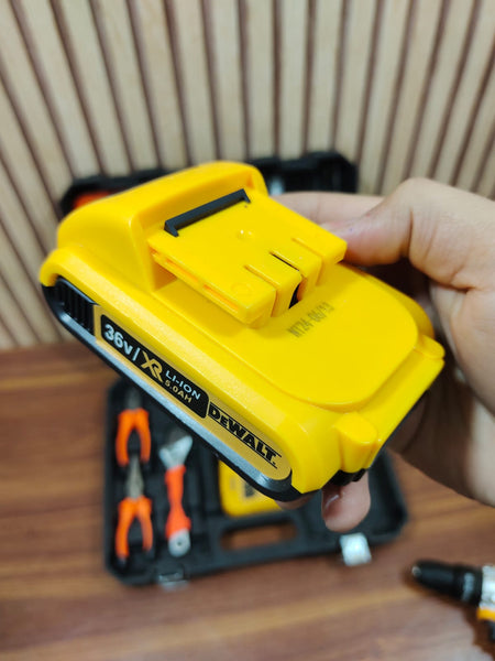 36v Rechargeable Drill & 117pcs Tool Box