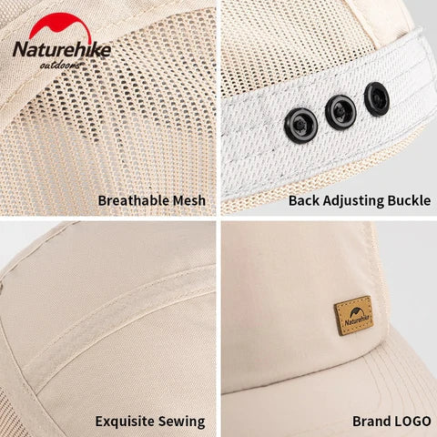 Naturehike - UPF50+ Breathable Double Brim Cap