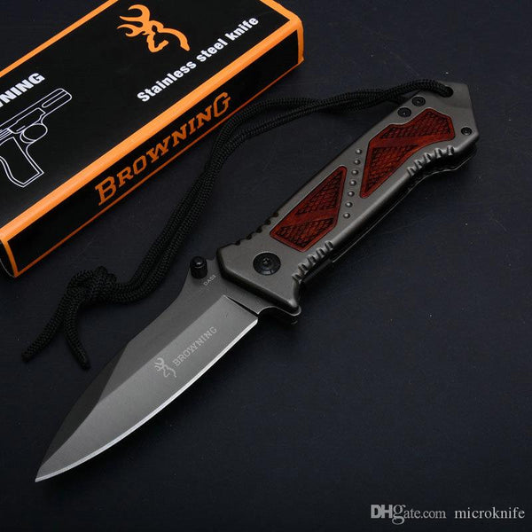 Browning DA53 Matte Titanium Outdoor Knife