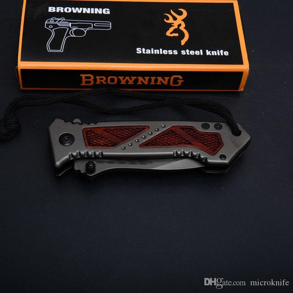 Browning DA53 Matte Titanium Outdoor Knife