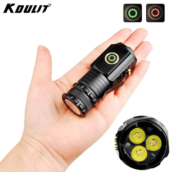 Rechargeable Powerful Long Range LED Torch Light RL-K91