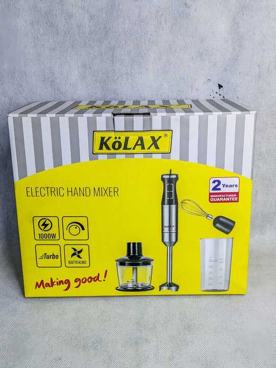 Kolax Germany 4 in 1 Hand Blender Set