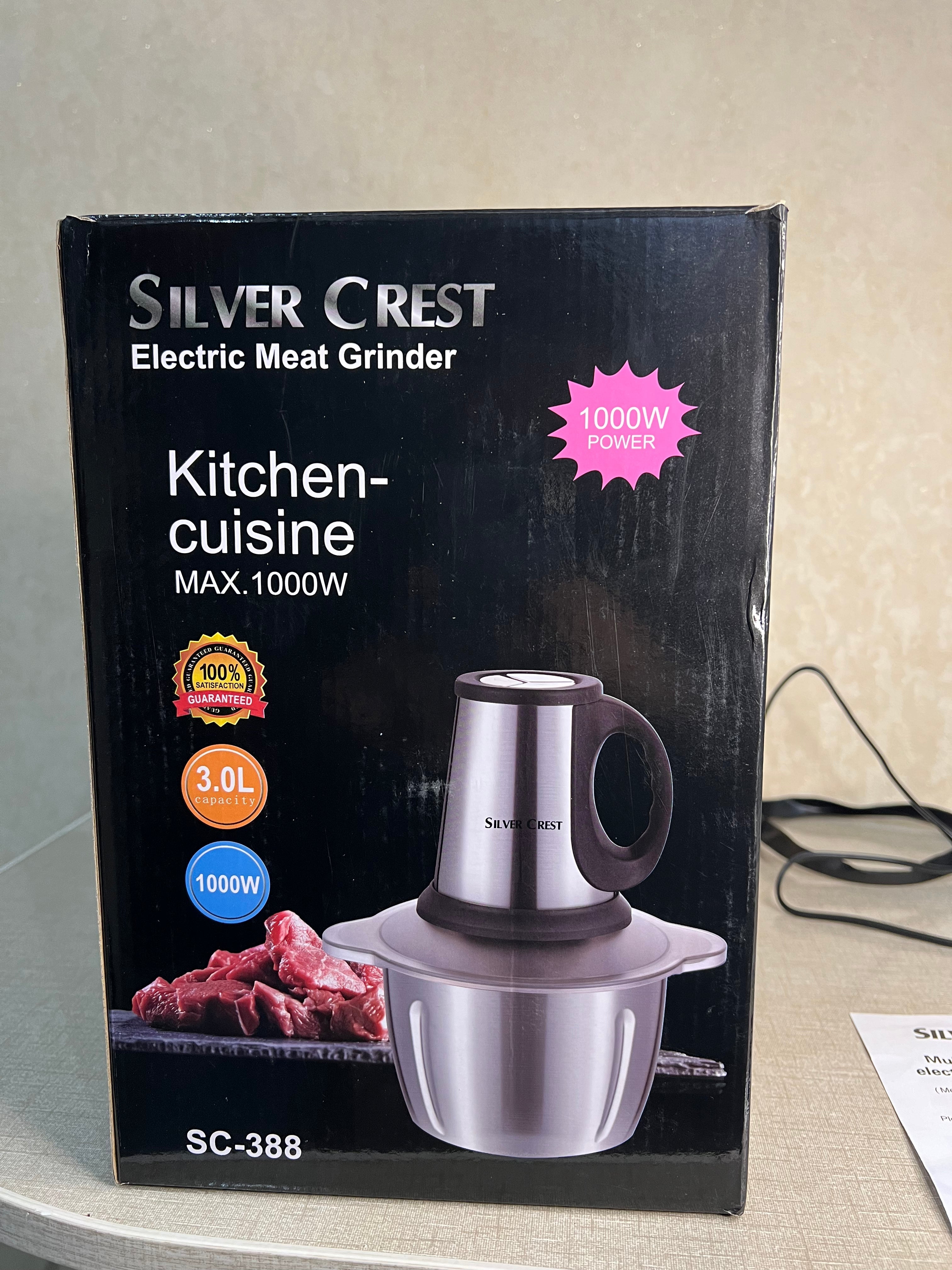 Hanif Trades Silver Crest Meat Chopper 3 Litter 1000 watt orignal