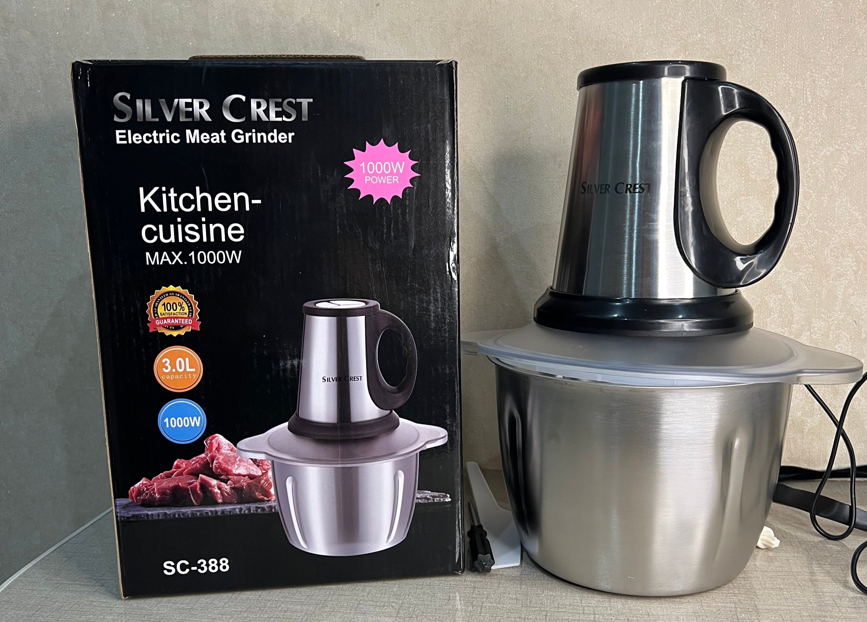 Hanif Trades Silver Crest Meat Chopper 3 Litter 1000 watt orignal