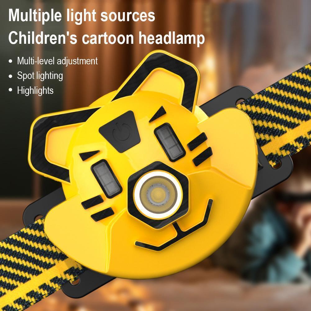 LED Rechargeable Flashlight Head spotlight Light