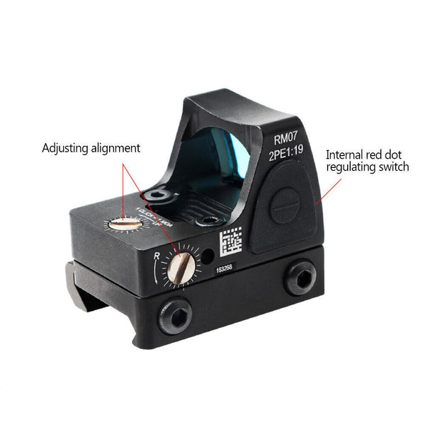 Adjustable RMR Red Dot Sight Rifle Scope