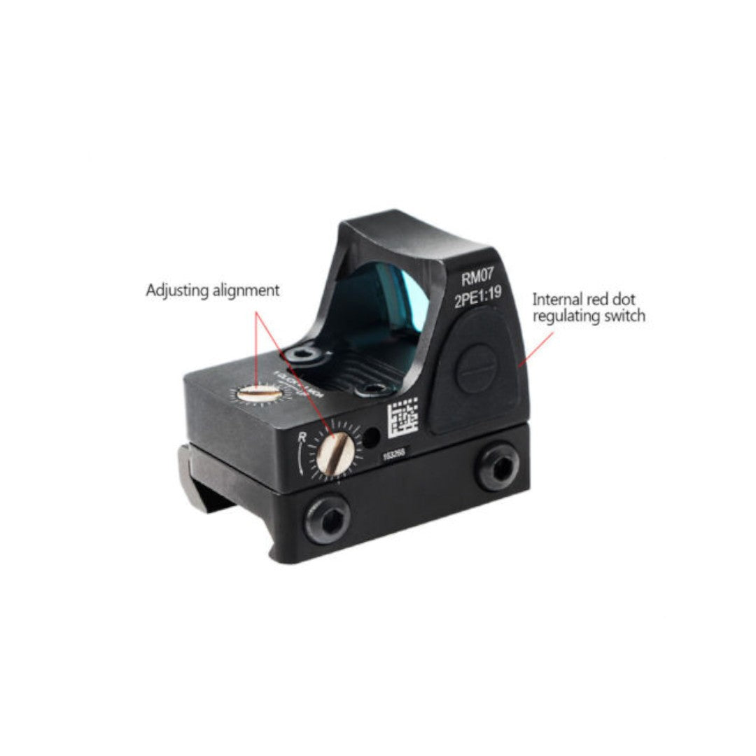 Adjustable RMR Red Dot Sight Rifle Scope