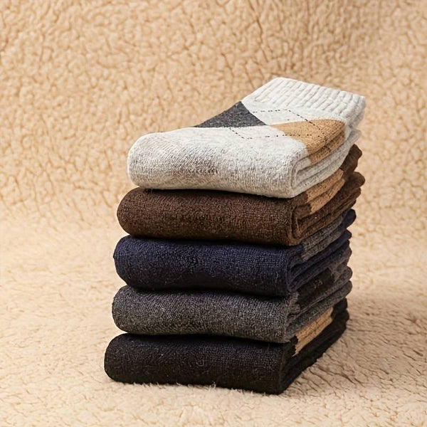 5 Pairs/lot Branded winter warm woolen Socks best quality