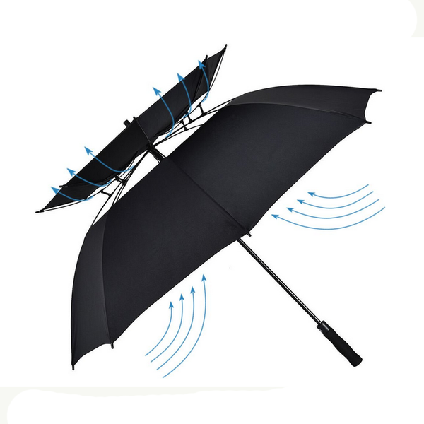 Golf Umbrella Large Windproof Double Layer